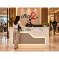 ST-RC02 EXECUTIVE RECEPTION COUNTER WITH QUARTZ TOP